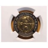 SUPERB GEM! NGC 2017 S. Africa Five Rand in MS67