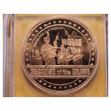 PERFECT! ICG .999 Fine Copper Round in MS70