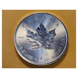 GEM! BU 2014 Canada Silver Five Dollars