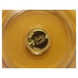GOLD! PCGS 2026 The 33 Club Gold Round in MS69