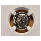 SUPERB GEM! NGC 1955 Silver Dime in PF68