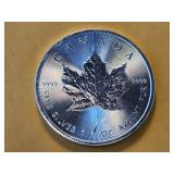 GEM! BU 2014 Canada Silver Five Dollars