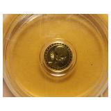 GOLD! PCGS Alien Head Gold Round in MS69