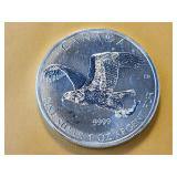 GEM! BU 2014 Canada Silver Five Dollars