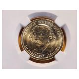 MINT ERROR! NGC 2007 Dollar Coin in MS64