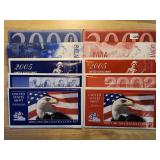 Five US Mint P & D Mint Sets
