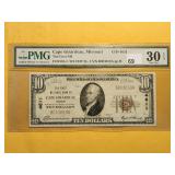 PMG Series 1929 Ten Dollar FRN in VF30 EPQ