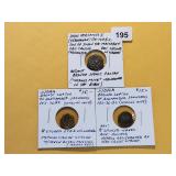 ANCIENT! Three Judea Bronze Coins