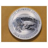 GEM! BU 2014 Australia Silver Dollar