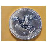 GEM! BU 2014 Canada Silver Five Dollars