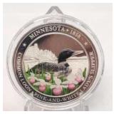 Minnesota Silver Commemorative 1oz Coin