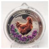 Rhode Island Silver Commemorative 1oz Coin