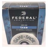 Federal Game Shok 20GA Lead Ammo