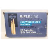 PPU Rifle Line 300 Winchester Magnum Ammo