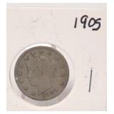 1905 Liberty 'V' Nickel