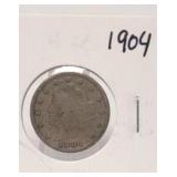1904 Liberty 'V' Nickel
