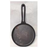 Mirro Cast Iron Griddle - 6.25' across