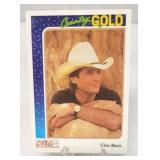 CMA Country Gold Clint Black #40 Card