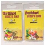 2 - Northland Sink'N Jigs 1/8 oz