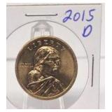2015 D Native American $1 Coin