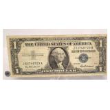 1957 Washington $1 Silver Certificate Bill
