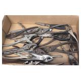 Flat of Assorted Pliers