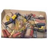 Flat of Assorted Screwdrivers