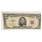 1963 $5 Red Seal Bill