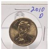 2010 D Abraham Lincoln $1 Coin