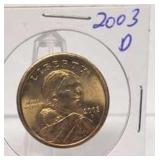 2003 D Sacagawea $1 Coin