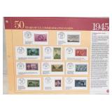 11 - 1945 Commemorative Issue US Stamps