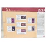 7 - 1939 Commemorative Issue US Stamps