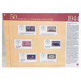 6 - 1944 Commemorative Issue US Stamps