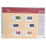 6 - 1953 Commemorative Issue US Stamps