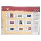 9 - 1955 Commemorative Issue US Stamps