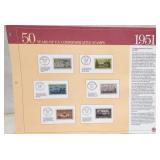 6 - 1951 Commemorative Issue US Stamps