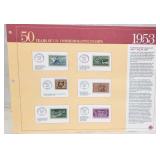 6 - 1953 Commemorative Issue US Stamps