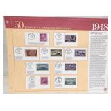 9 - 1948 Commemorative Issue US Stamps