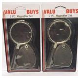 2 - 2 Pc. Magnifier Sets