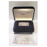 The New Millennium Group 1 oz Fine Silver Ingot