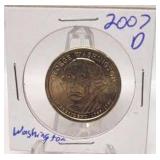 2007 D George Washington $1 Coin