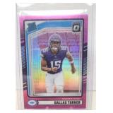 2024 Panini Donruss Rated Rookie Dallas Turner
