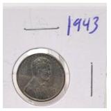 1943 Lincoln Steel Wheat Penny