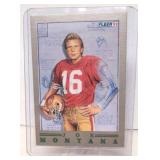 1991 Fleer Joe Montana Blueprint of Perfection