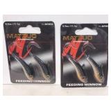 2 - Matzuo Feeding Minnows 5/8 oz.
