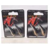 2 - Matzuo Feeding Minnows 5/8 oz.