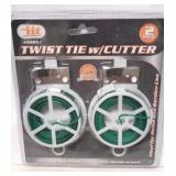 2 Pcs. Twist Tie with Cutter