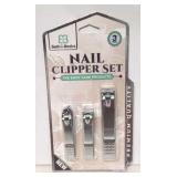 3 Pcs. Nail Clipper Set