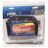 Work Zone Mobile Power Outlet 1200 Watt