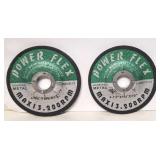 2 - Metal Grinding Wheels - 4.5' x 1/4' x 7/8'